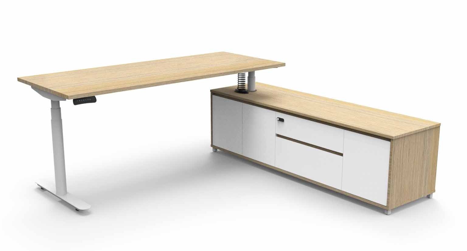 Halo+ Height Adjustable Executive Desk